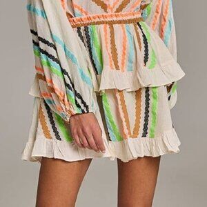 Devotion Twins tiered ruffle skirt